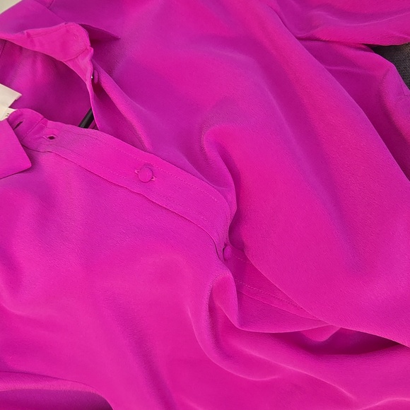 Sezane Ann 100% Silk Shirt - Picture 12 of 12